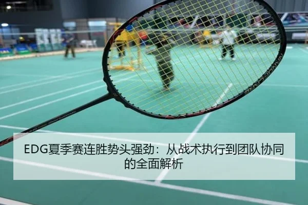 EDG夏季赛连胜势头强劲：从战术执行到团队协同的全面解析