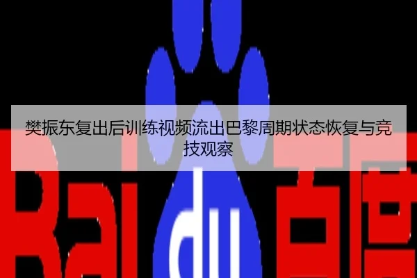樊振东复出后训练视频流出巴黎周期状态恢复与竞技观察
